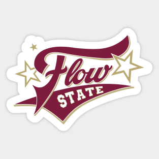 Flow State (for light backgrounds) Sticker